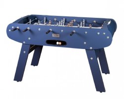 Rene Pierre Onyx Foosball Table in Marine Blue Matte