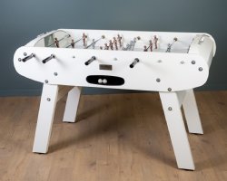 Rene Pierre Onyx Foosball Table in White Matte